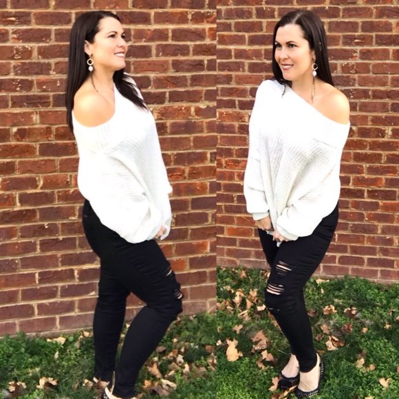 Kancan Black Destroyed Skinny Jeans KC6048bk - Picture 2 of 10